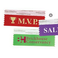 Custom Stack A Ribbon - 1 Color Foil Stamp (4"x2")